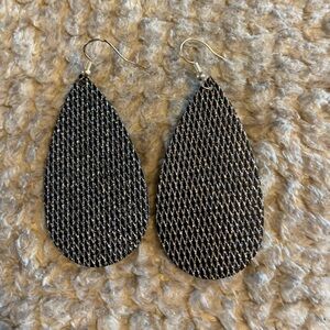 Black & Sparkly Earrings